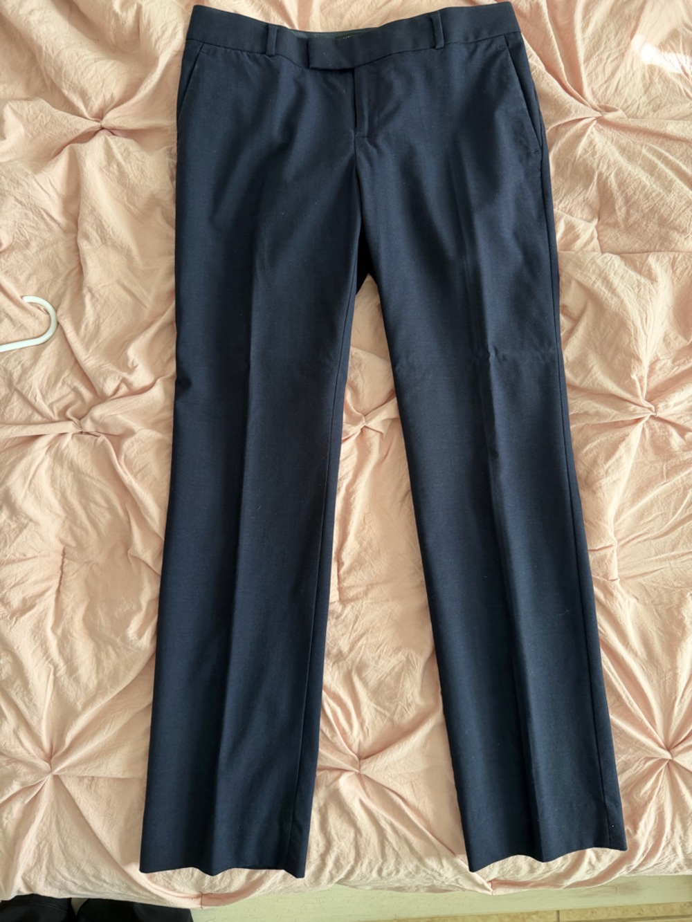 Banana Republic Navy Straight Leg Dress Pants